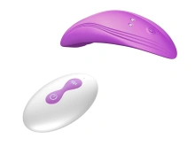 Stymulator Łechtaczki Ultrathin Wearable Remote Mini Vibe Purple B - Series Cute Sterowany Zdalnie Fioletowy | 100% ORYGINAŁ| DYSKRETNA PRZESYŁKA